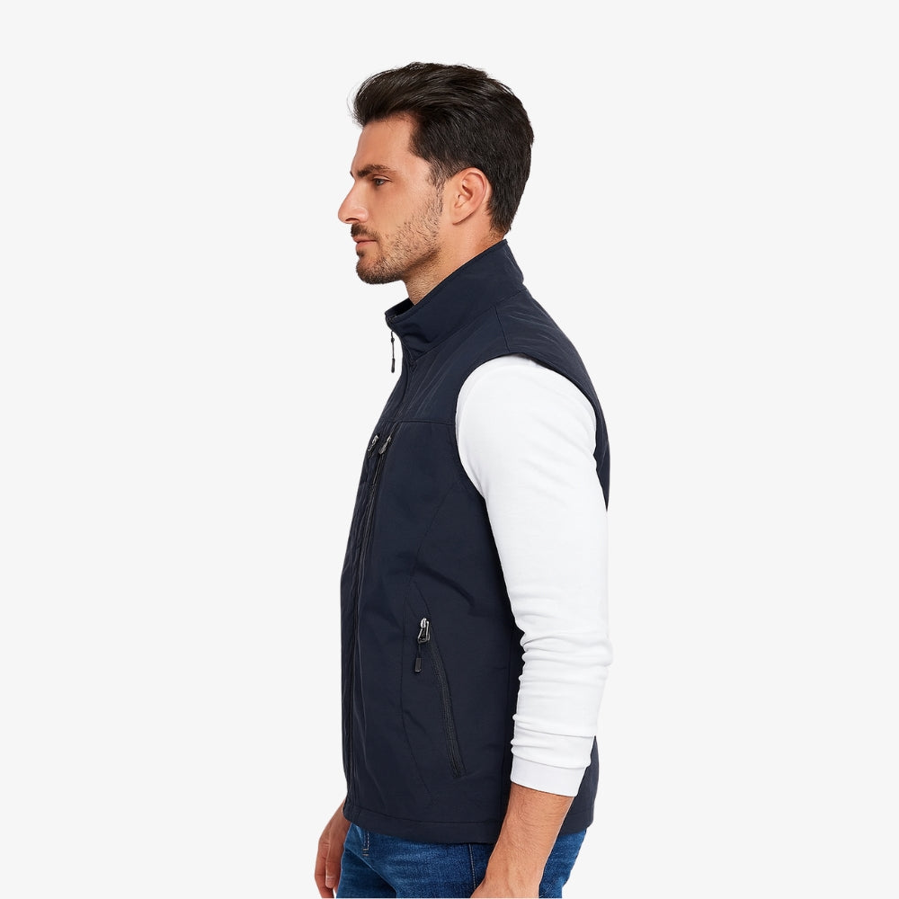 Levrae | Sleeveless Zip-Up Vest