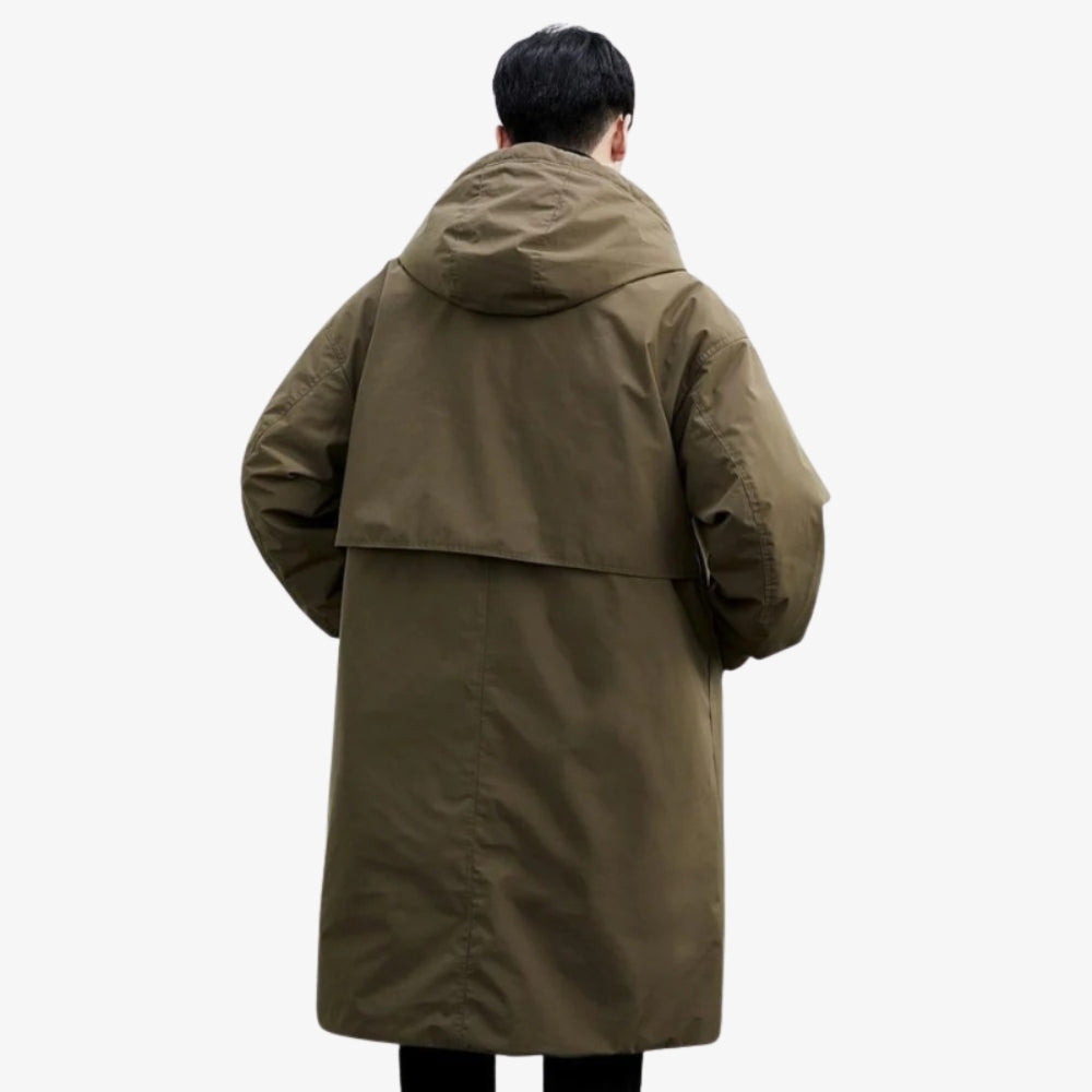 Levrae | Waterproof Puffer Trench Coat