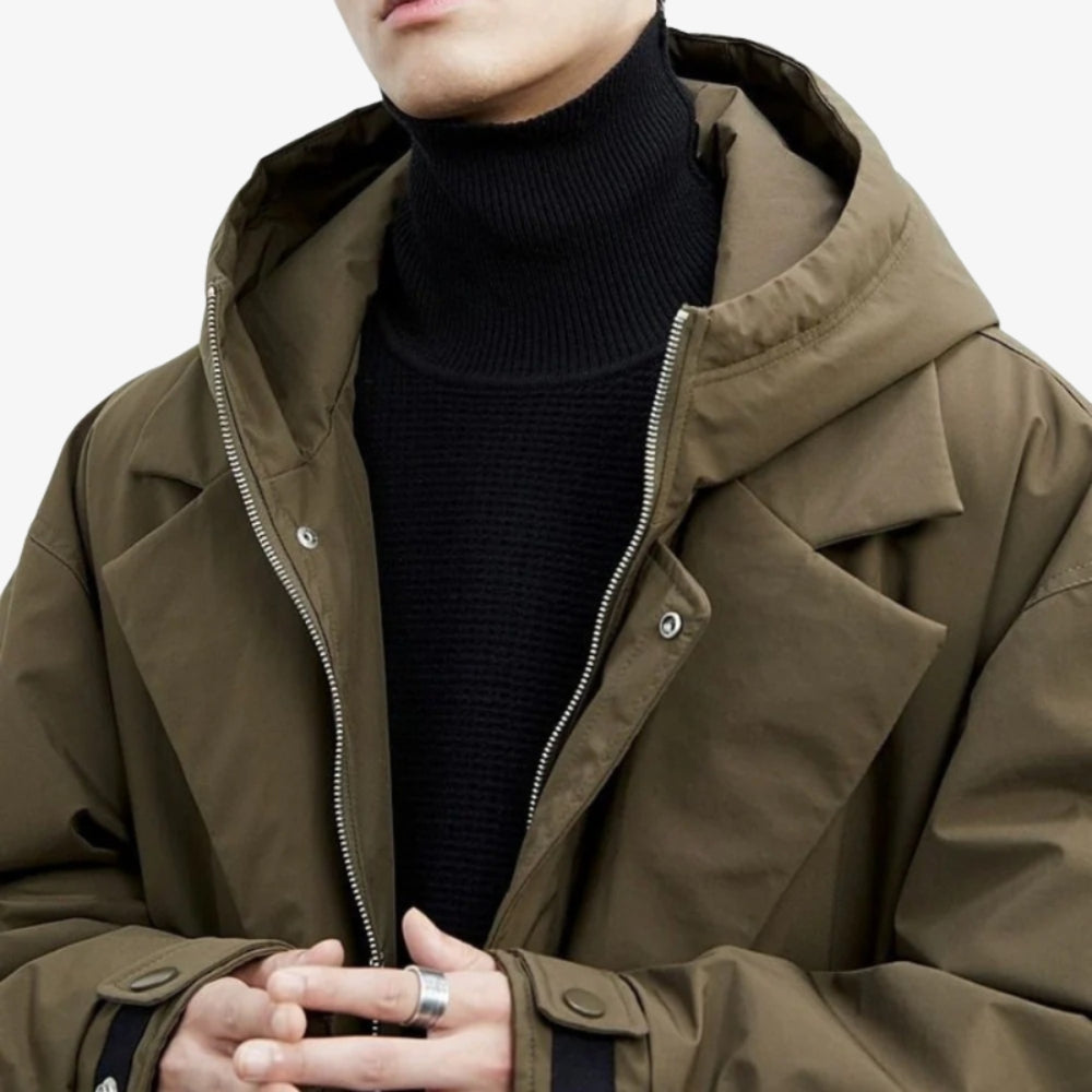 Levrae | Waterproof Puffer Trench Coat