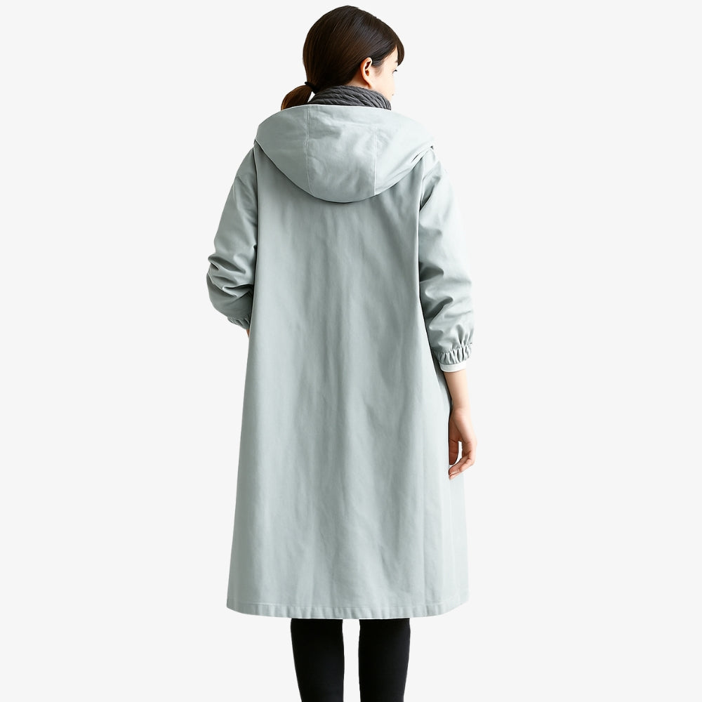 Levrae | Oversized Button-Up Trench Coat