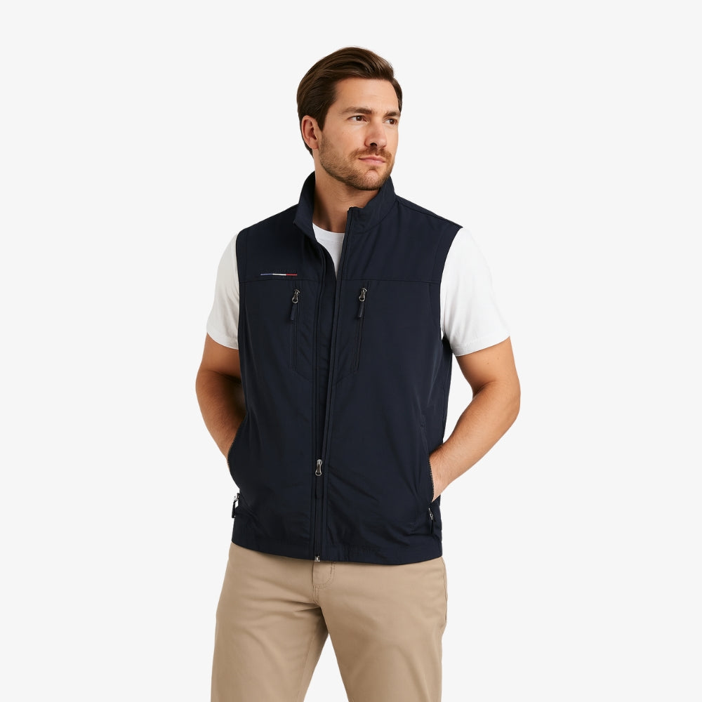 Levrae | Sleeveless Zip-Up Vest