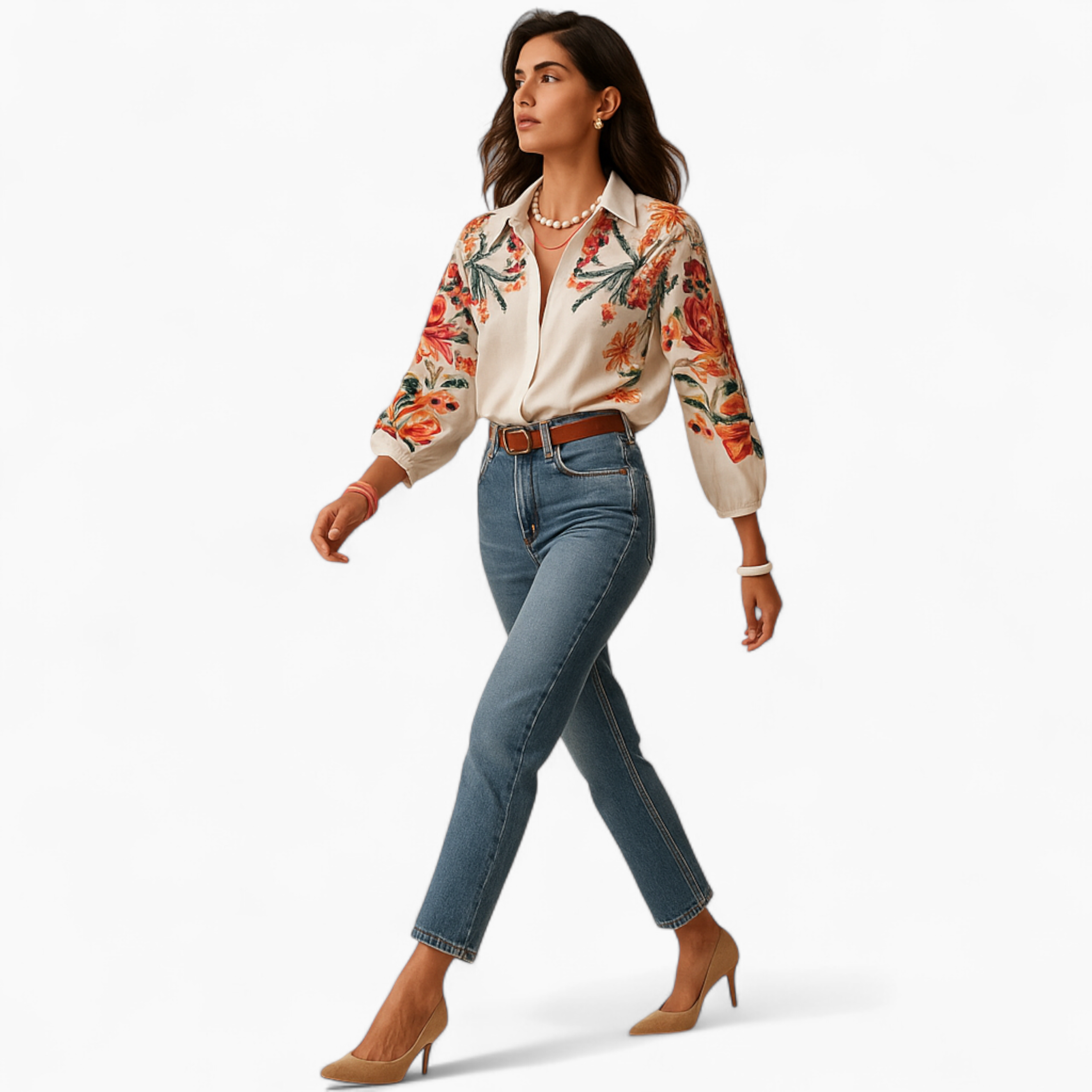 Levrae | Bohemian Floral Blouse
