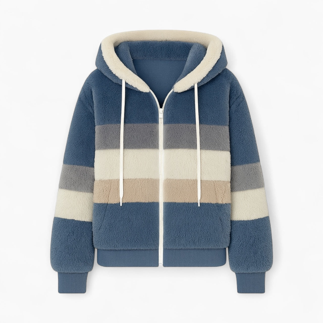 Levrae | Plush Jacket with Hood